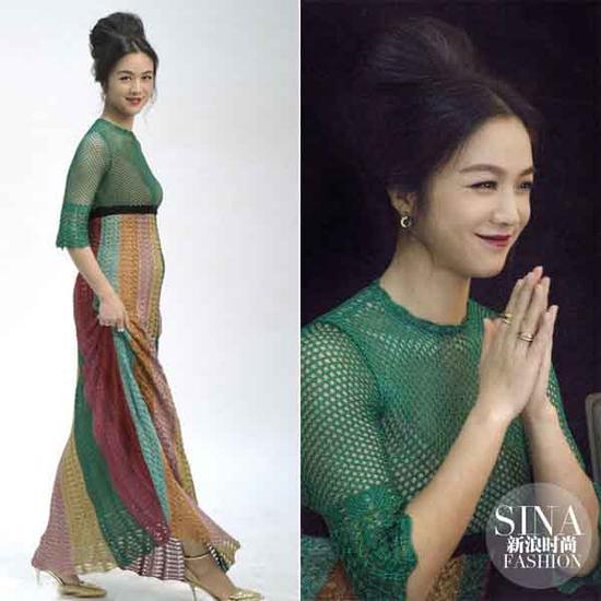 顏值還是完美滴，只是那裙子是個什么鬼