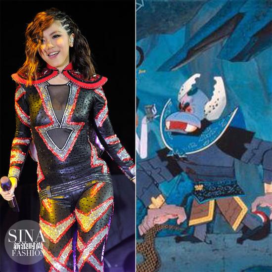 這一身亮片鎧甲，也是沒(méi)誰(shuí)了