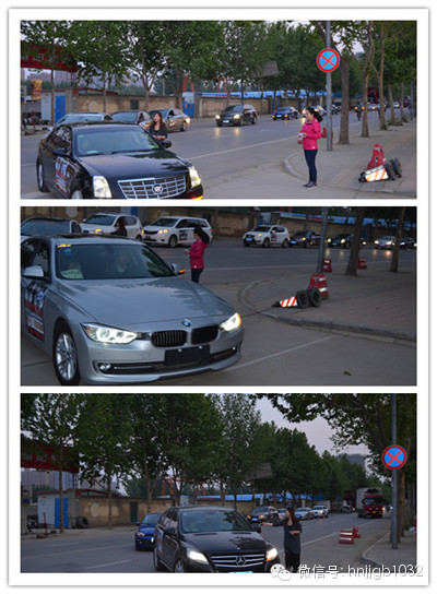 七點二十左右，43輛車分批駛入奧斯卡汽車影院并領取電影票。