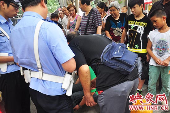 耿老漢向公交車長(zhǎng)劉超道歉