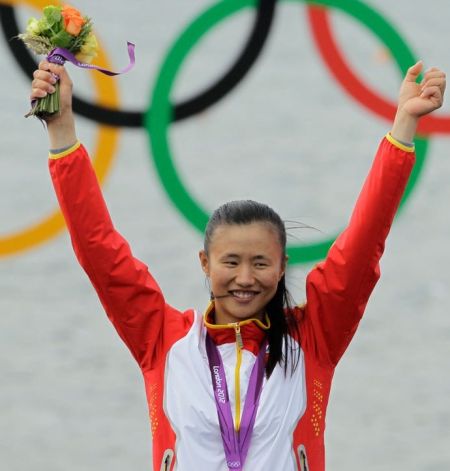 徐莉佳出任倫敦奧運(yùn)會(huì)閉幕式中國(guó)代表團(tuán)旗手