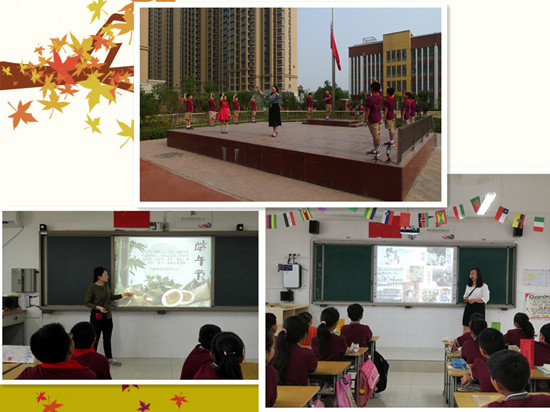 升旗儀式、主題隊(duì)會(huì)展風(fēng)采