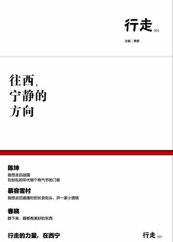 陳坤首次擔(dān)當(dāng)出品人的《往西，寧?kù)o的方向》