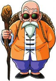 　《七龍珠》經(jīng)典形象龜仙人。