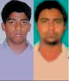 輪奸女記者一案中的兩名主要嫌疑犯。