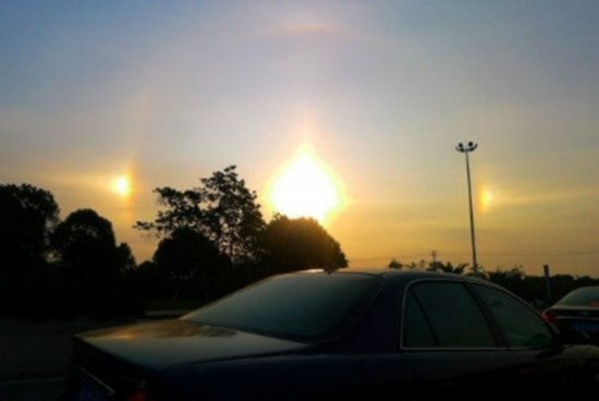 上海現(xiàn)“3個太陽”