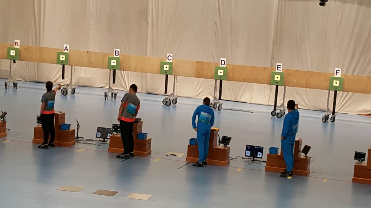 全運(yùn)會(huì)10米氣手槍混合團(tuán)體 何正陽(yáng)、周瑩為河南再摘一銀