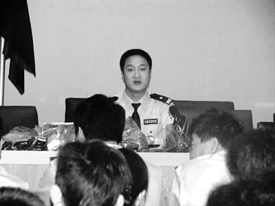 原夏縣公安局長孫宏軍資料圖。他涉嫌違紀(jì)違法目前被調(diào)查。