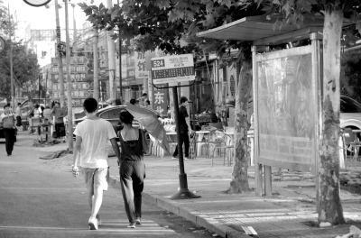 事發(fā)地點(diǎn)已被清理干凈。京華時報記者趙思衡攝