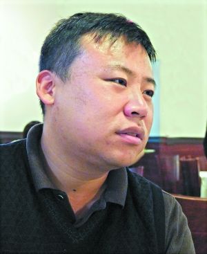 來自廣東的留學(xué)生馬博打算回國就業(yè)。（陳安 攝）