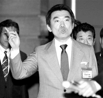 日本新一代右翼人物橋下徹。