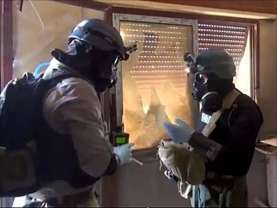 　敘利亞將遵守協(xié)議將剩余的化學(xué)武器于4月13日前運往拉塔基亞港。