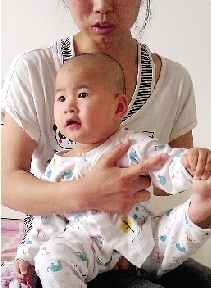 經過幾個月治療，涵涵的病情好轉多了。