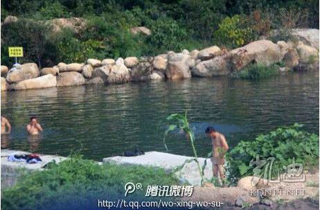 網友曝光的現場圖片。（圖片來自網絡）