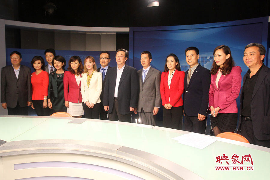 河南省委書記、省人大常委會(huì)主任郭庚茂視察河南人民廣播電臺(tái) 映象網(wǎng)記者邵恰 段晉哲/攝