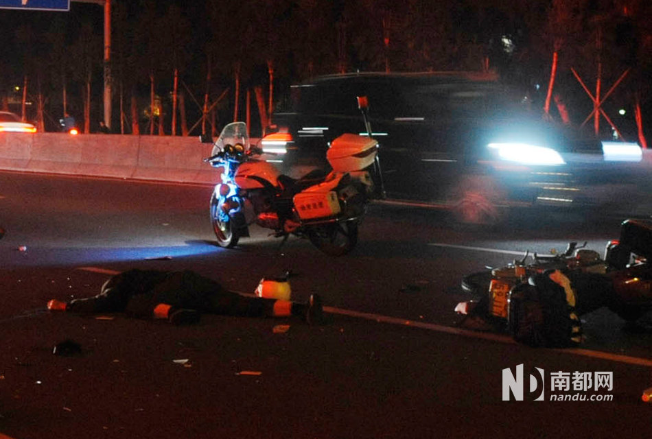 電動(dòng)車(chē)被撞引連環(huán)車(chē)禍