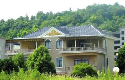 江西宜春，氣功大師王林在樟竹路紫薇山莊旁的別墅。圖/CFP