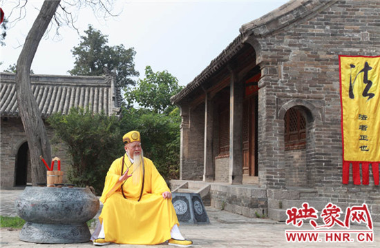 戲劇電影《法海禪師》在太行山大峽谷開(kāi)拍