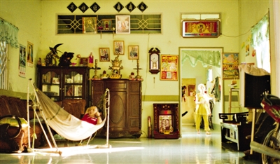 湄公河周邊的居民家。