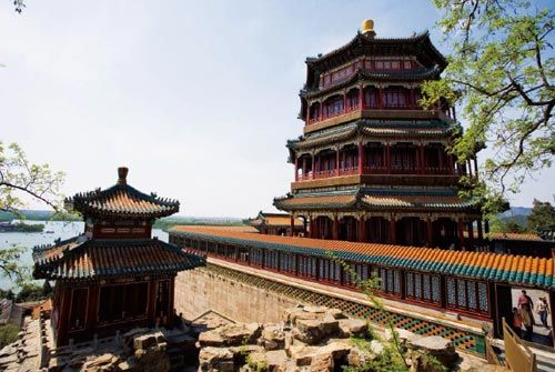 北方的皇家園林象征著盛世的繁華。