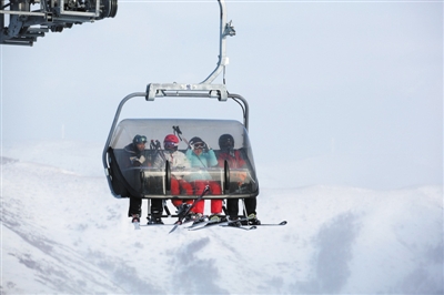 云頂樂園的高速纜車。