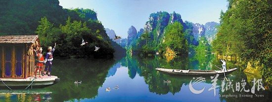 　　寶峰湖集山水于一體,融民俗風(fēng)情于一身。