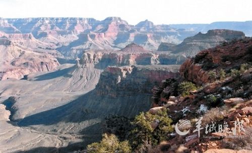 　　美國科羅拉多大峽谷是人生應(yīng)該去的50個(gè)地方之一。 新華社/路透