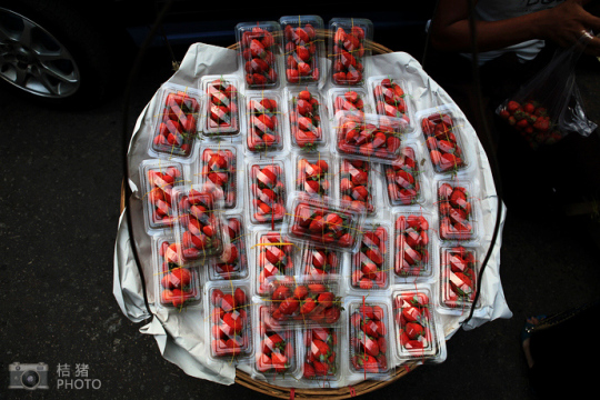 緬甸，繽紛的街邊平民小吃