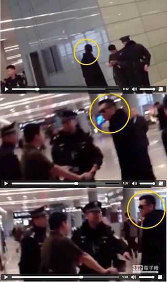 “爾康”周杰機(jī)場與他人吵架：你是二貨嗎？（圖）