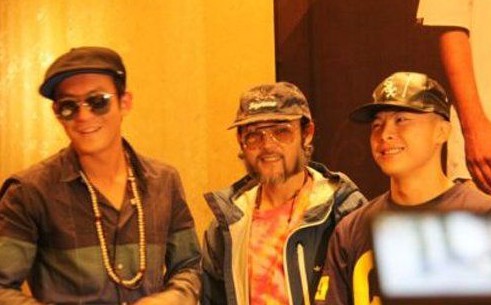 陳冠希在上海舉辦演唱會(huì)發(fā)布會(huì)