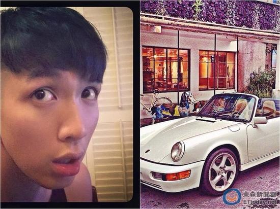 柯震東自己也擁有一輛法拉利跑車，但這次發(fā)生車禍并非他所駕駛，而出事后本人也沒做出說明。