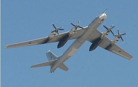 俄羅斯戰(zhàn)略轟炸機(jī)。（資料圖）