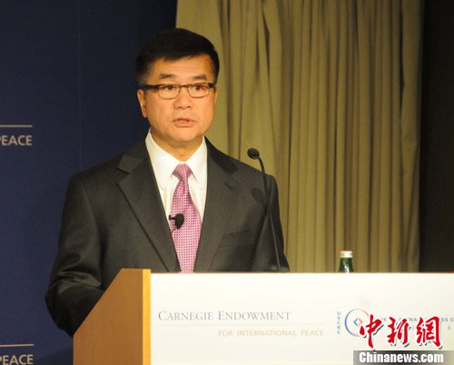 資料圖：美國駐華大使駱家輝。中新社發(fā) 德永健 攝