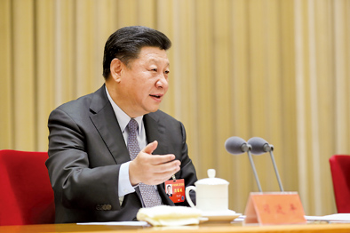 2017年12月28日至29日，中央農(nóng)村工作會(huì)議在北京舉行。習(xí)近平在會(huì)上發(fā)表重要講話。新華社記者 丁林 攝