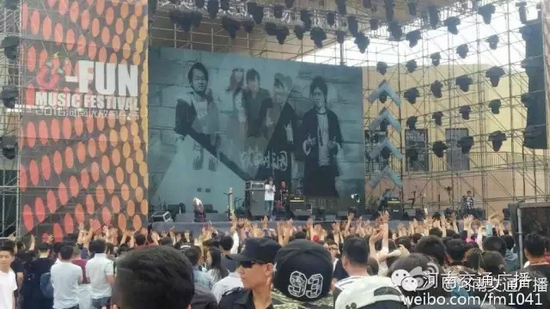 河南交通廣播主持人佳音、彎彎、朱浩都登上了優(yōu)放舞臺(tái)，優(yōu)放，交廣在這里！