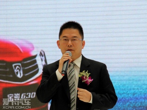 上汽通用五菱總經(jīng)理助理、銷售公司總經(jīng)理 楊杰