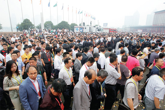 中博會吸引了眾多嘉賓前來參會尋找商機