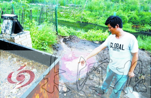 煉油點(diǎn)將骯臟、臭氣熏人的廢水直接排入溝渠。