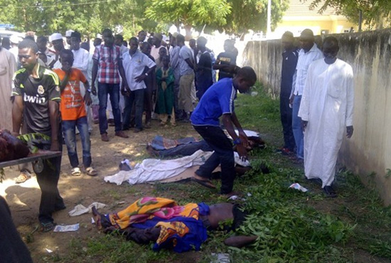 尼日利亞伊斯蘭極端武裝組織“博科圣地”約貝州古杰巴(Gujba)市的農(nóng)業(yè)學(xué)院，射殺數(shù)十名學(xué)生。