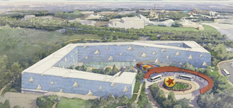 上海迪士尼樂園設(shè)計圖 充滿魔幻色彩