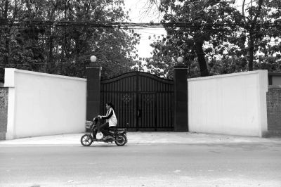 　涉事學校已關(guān)停。京華時報記者陶冉攝