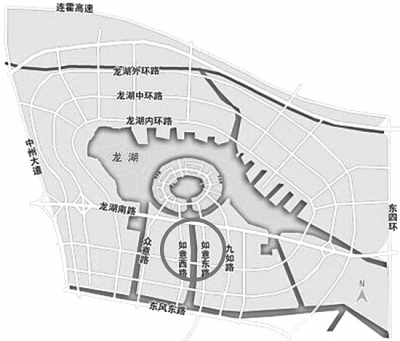 鄭州龍湖區(qū)域6塊商業(yè)用地拍賣遇冷，全部以起始價成交最貴的一塊不過888.09萬/畝，僅為8月龍湖“地
