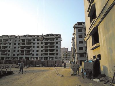 　適園雅居小區(qū)，已建起13棟住宅樓。