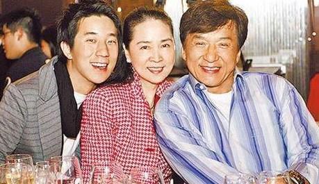 房祖名、林鳳嬌和成龍(資料圖)