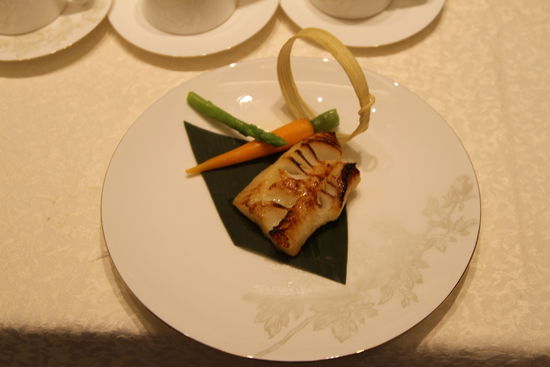 香烤銀鱈魚。 花惠生 供圖