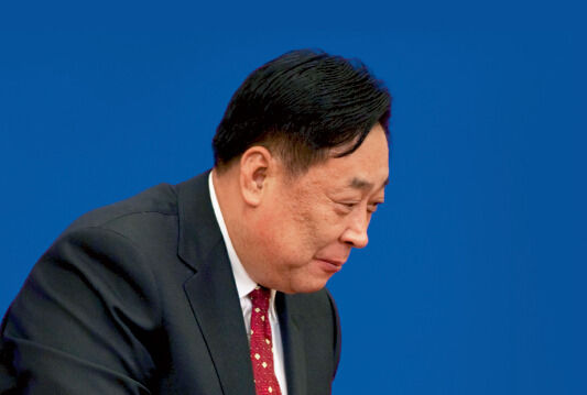 張力軍從環(huán)保部副部長任上退休兩年多后，被中紀(jì)委宣布接受組織調(diào)查。資料圖