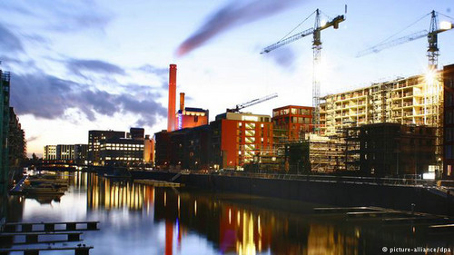 資料圖片：德國法蘭克福。（德國之聲電臺(tái)網(wǎng)站）