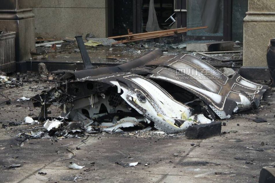 　事發(fā)現(xiàn)場(chǎng)。（網(wǎng)友供圖）