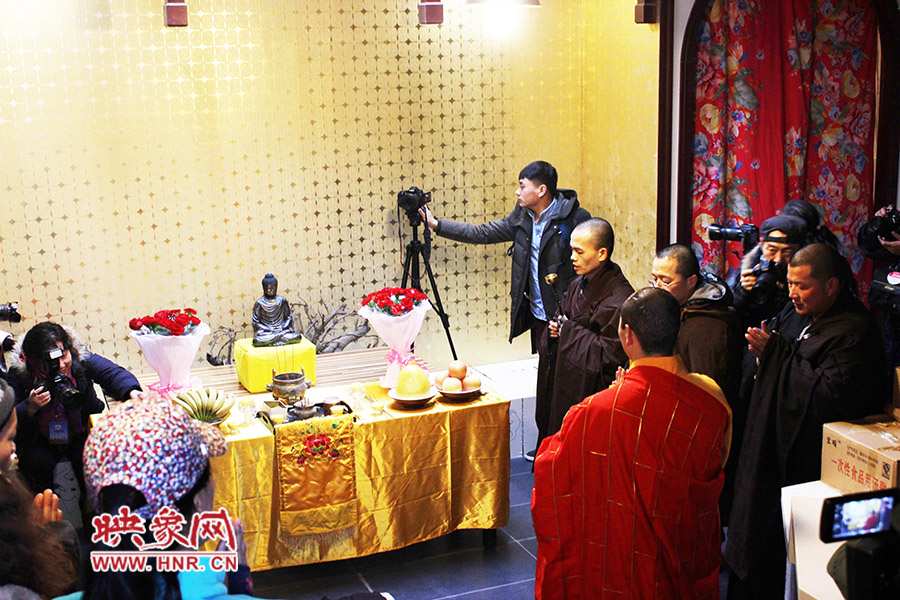 祈福法會現場。