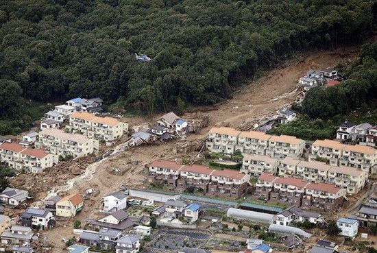 日本廣島泥石流災害失蹤人數(shù)升至43人 死亡39人